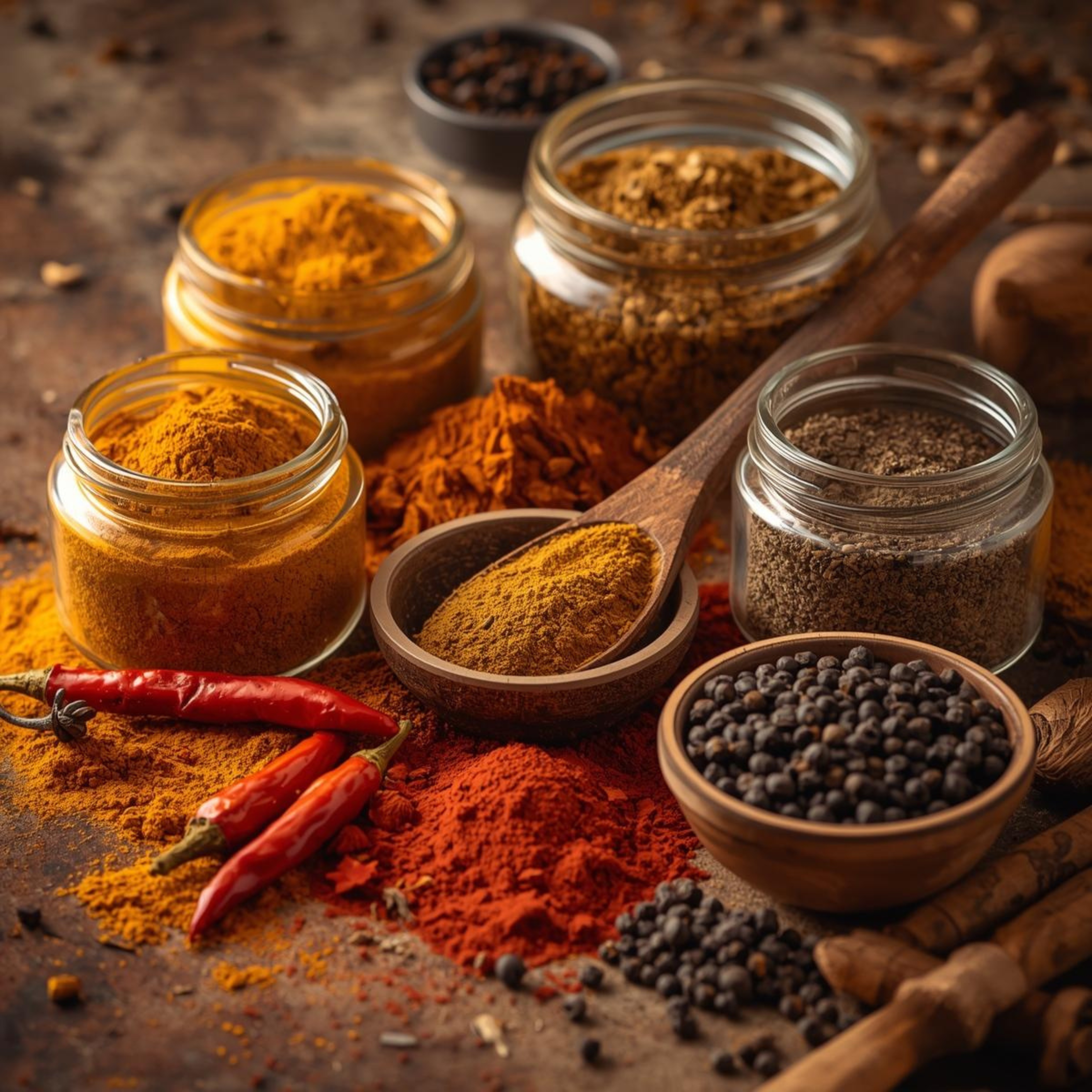 Spices Background